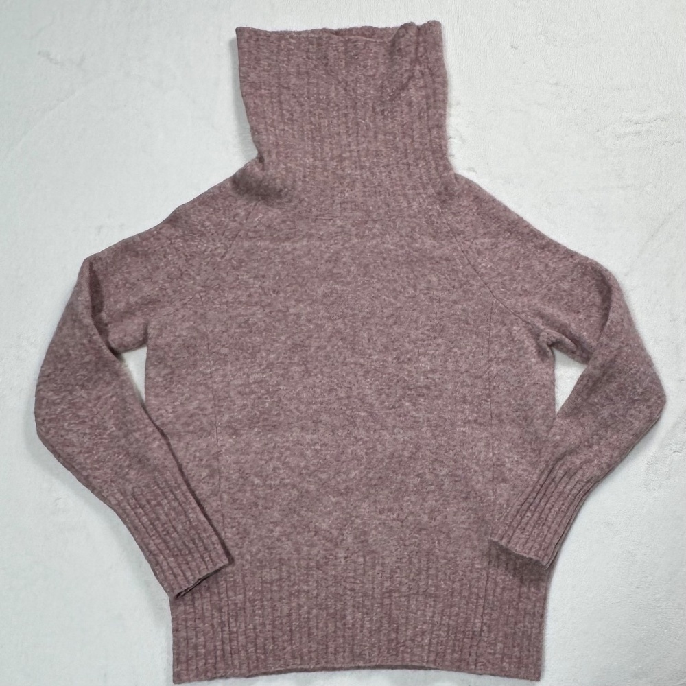 Babaton Plutarch Sweater Wool-blend Oversized Turtleneck Dusty Pink Size XS - Picture 8 of 15